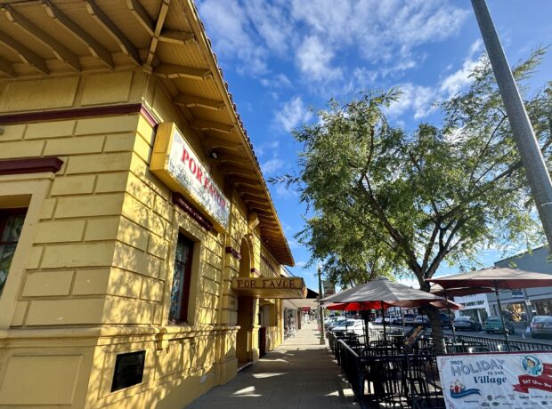 Landmark Corner Restaurant in La Mesa Village